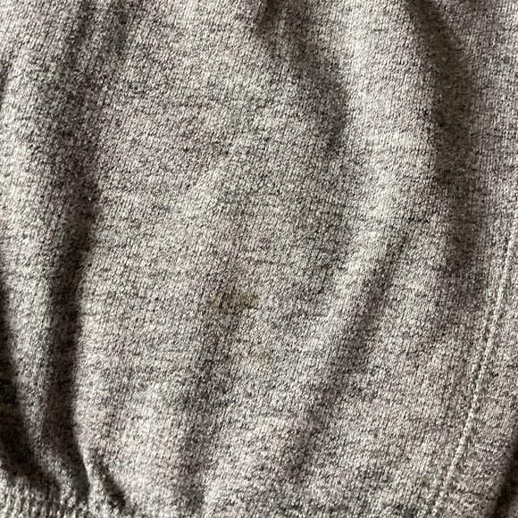 Mossimo Women's Cropped Gray Jogger Sweatpants Comfy Casual Size L Gym Yoga - Picture 8 of 8